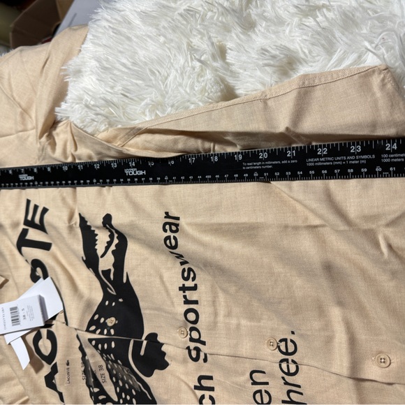 LACOSTE | Button-down Unisex Wool Street Style Long Sleeves Cotton - Picture 8 of 9